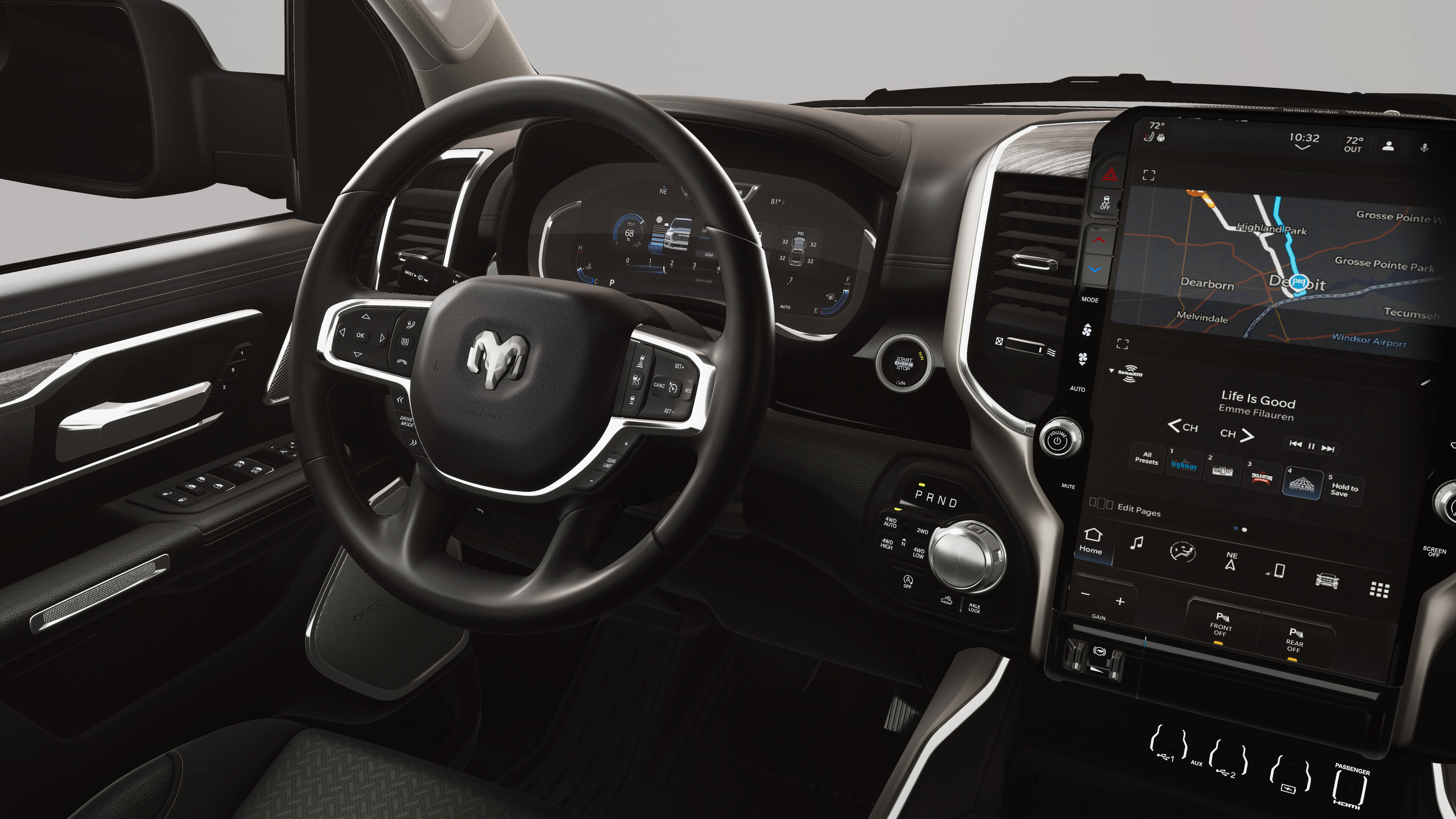 2026 RAM 1500 RAM 1500 LARAMIE CREW CAB 4X4 5'7' BOX