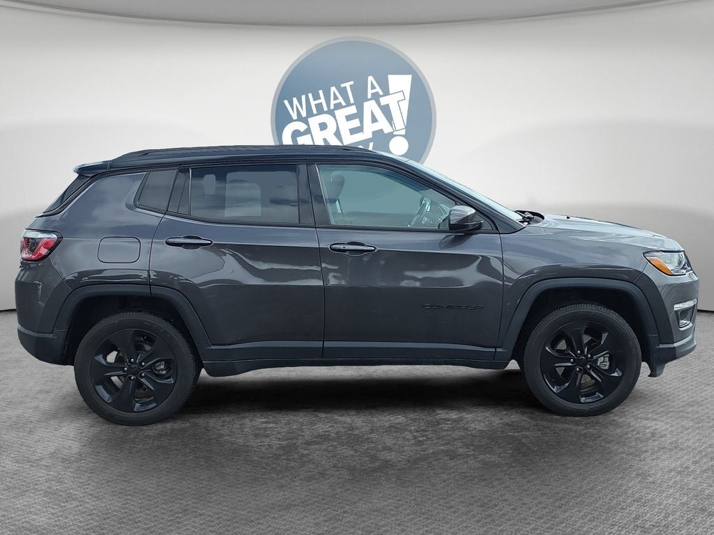 Used 2019 Jeep Compass Altitude with VIN 3C4NJDBB7KT741826 for sale in Austintown, OH